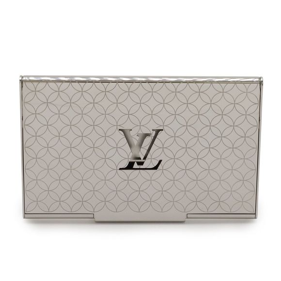 Louis Vuitton Porte Carte Champs Elysees Card Case Business Card Holder Metal - Picture 1 of 6